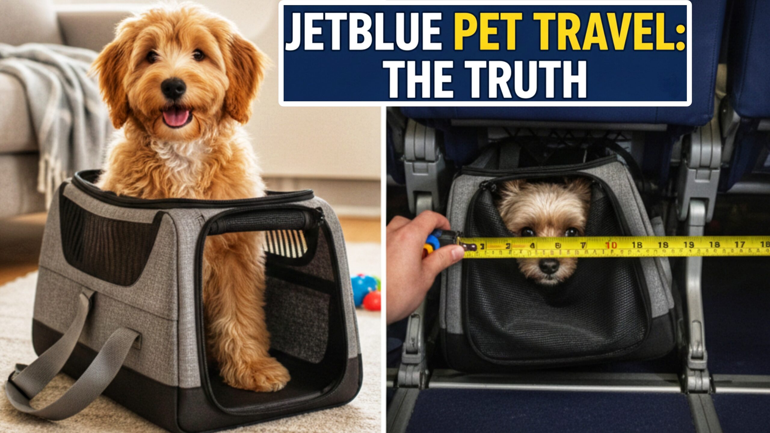 JetBlue Pet Travel: The "Under-Seat" Reality Check You Need