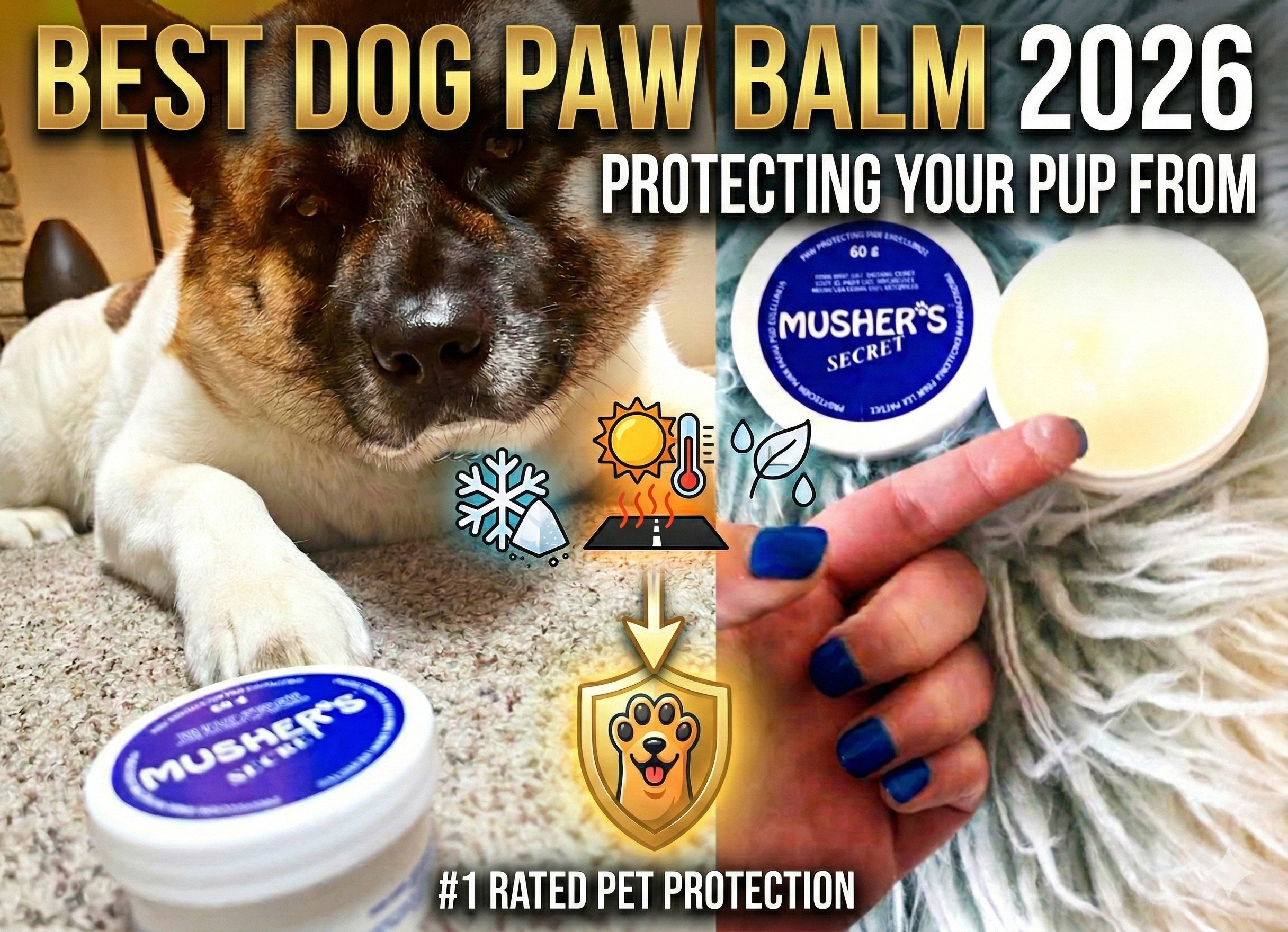 Best Dog Paw Balm 2026: Protecting Your Pup from Salt, Snow, and Hot Pavement