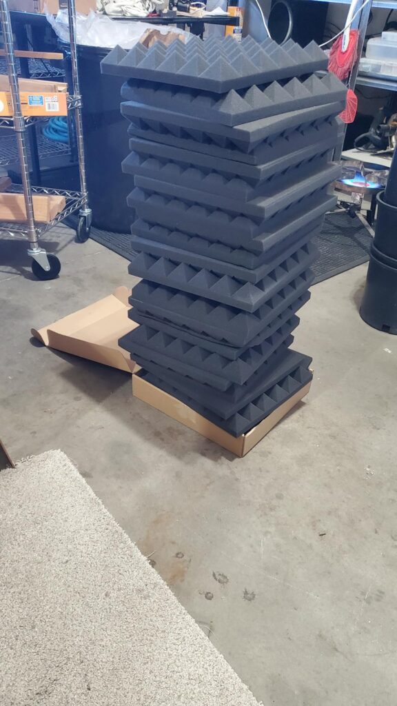 Designed Acoustic Foam Panels