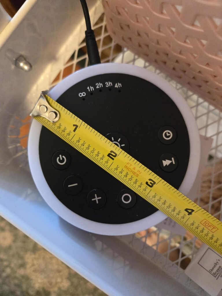 Color Noise Sound Machines with 10 Colors Night Light