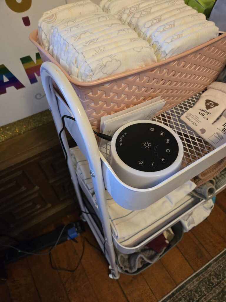 Color Noise Sound Machines with 10 Colors Night Light