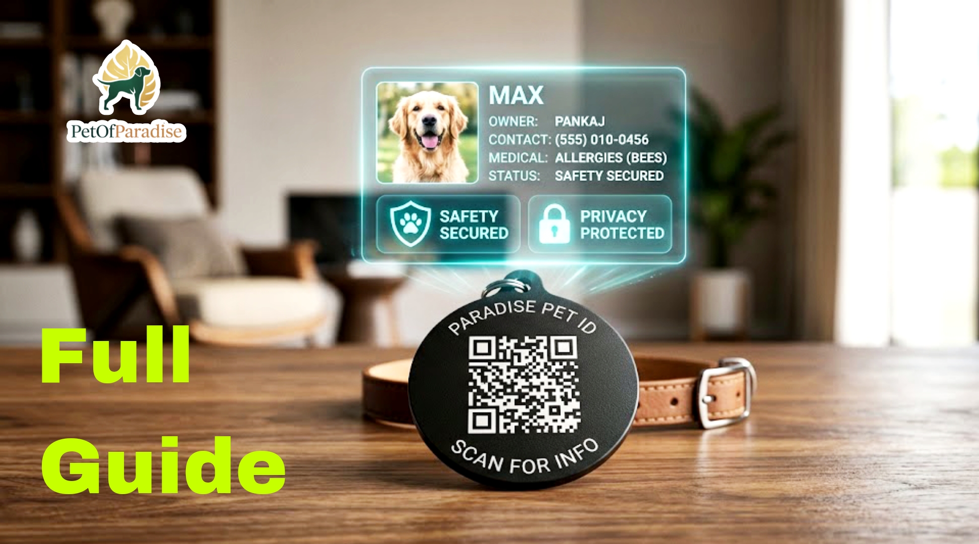 Best Digital QR Code Pet ID Tags (2026 Review): Smart Safety for Your Dog